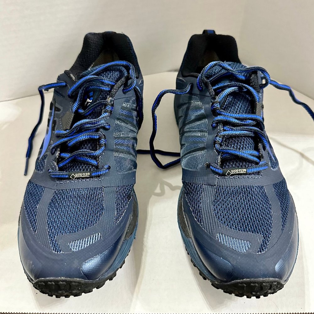 Brooks Cascadia 11 GTX Mens Trail Running Shoes Gore-Tex Blue 1102301D409 Sz 9 D